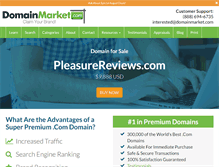 Tablet Screenshot of pleasurereviews.com